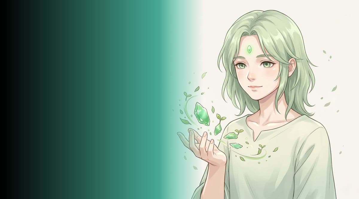 La chrysoprase : espoir et lente reconstruction