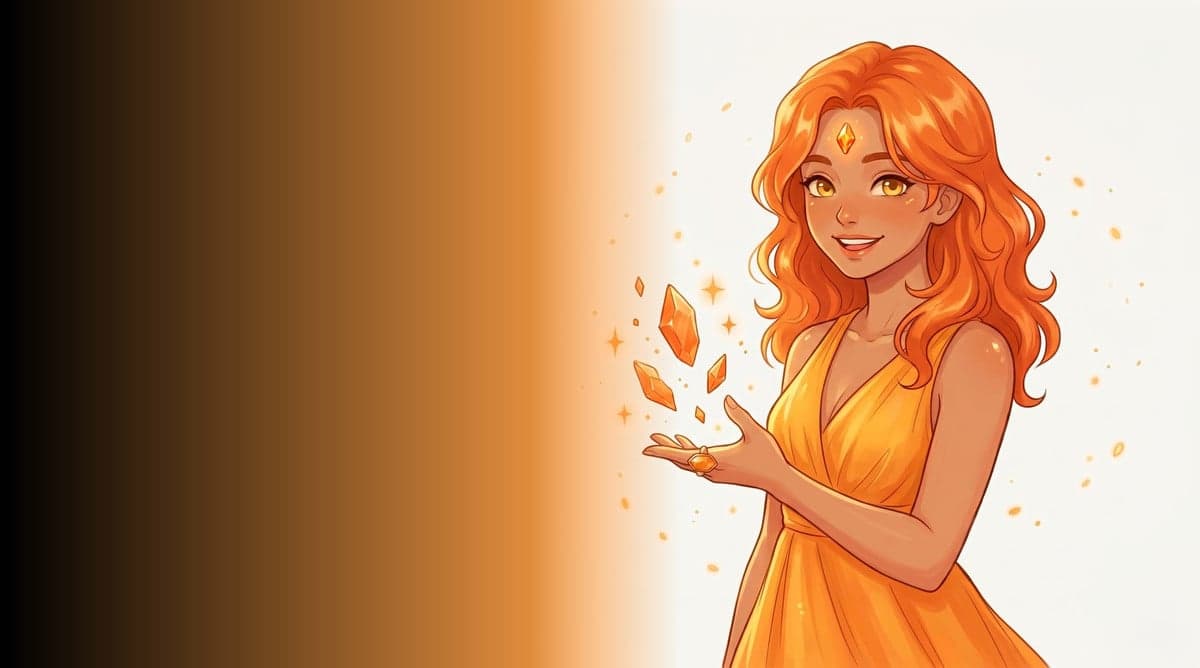 La calcite orange : retrouver le feu, la joie tranquille