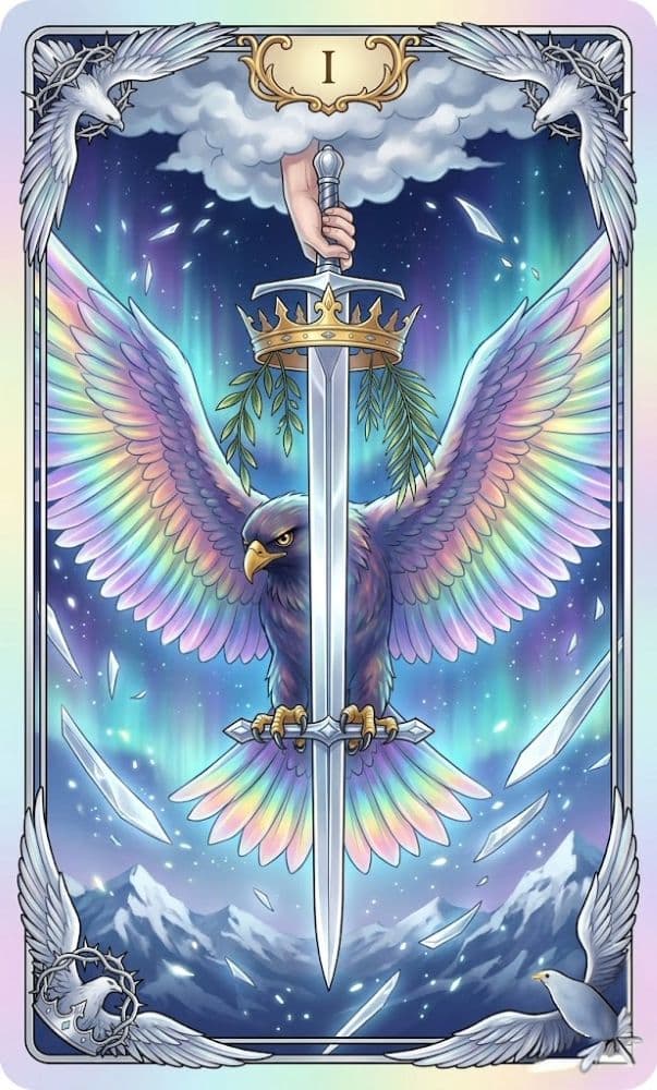 Carte de tarot As d'Épées
