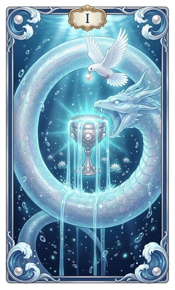Carte de tarot As de Coupes