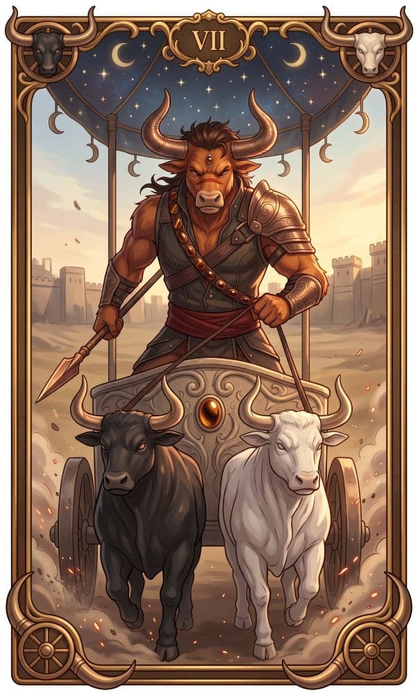 Carte de tarot Le Chariot