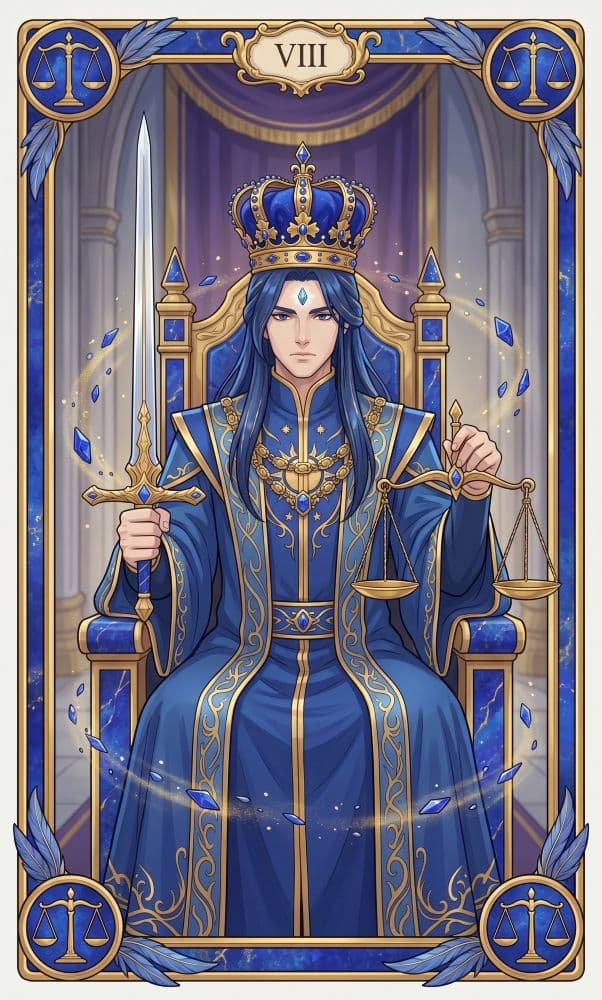 Carte de tarot La Justice