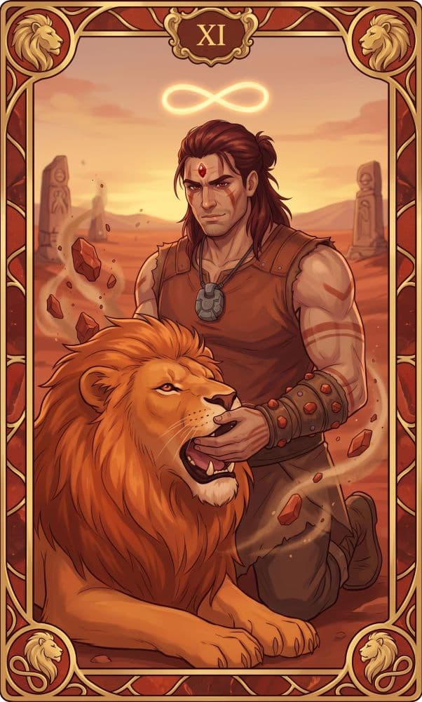 Carte de tarot La Force