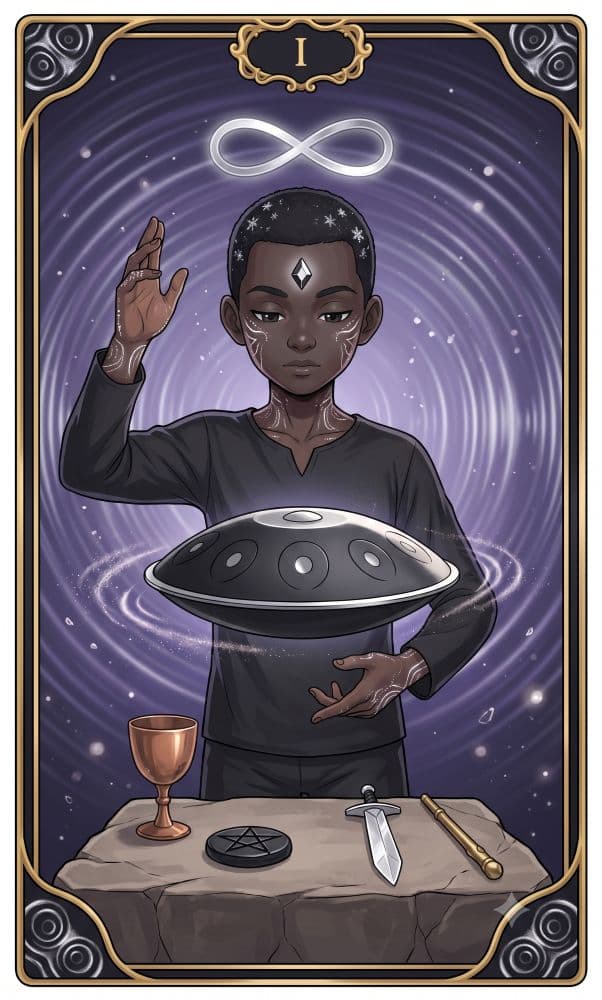 Carte de tarot Le Magicien