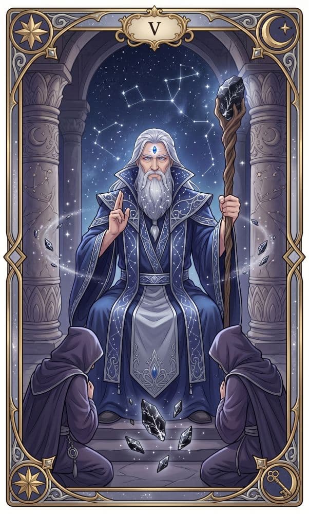 Carte de tarot Le Pape