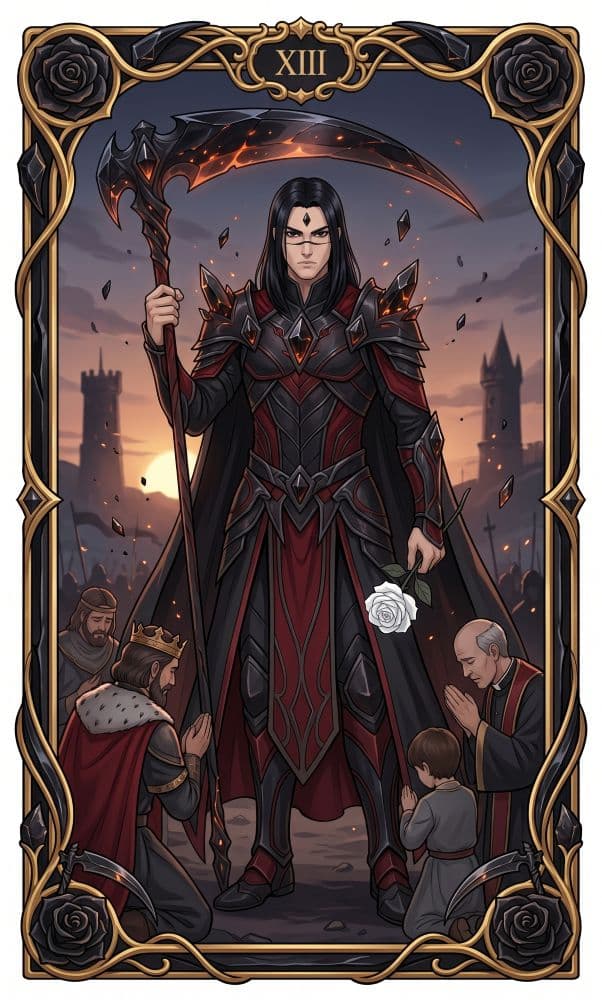 Carte de tarot La Mort