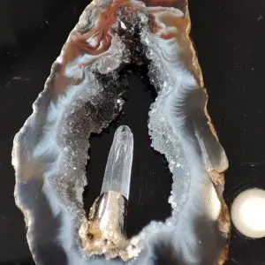 pendentif géodinos cristal de roche