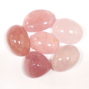 galet quartz rose