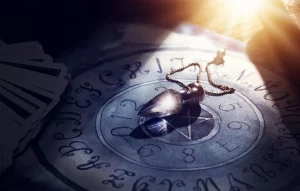 pendule cristal de roche