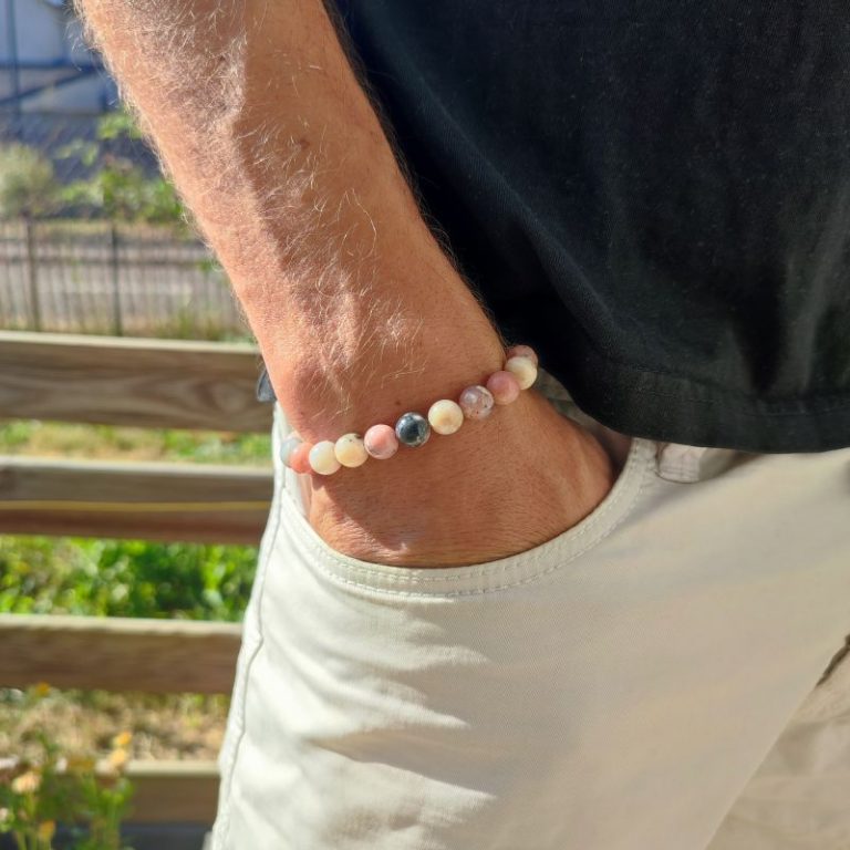 Bracelet Opale Rose