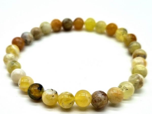 Bracelet opale jaune