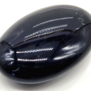 Galet obsidienne noire