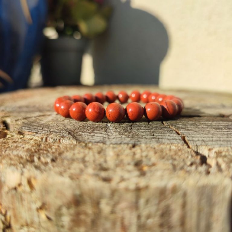 Bracelet Jaspe Rouge