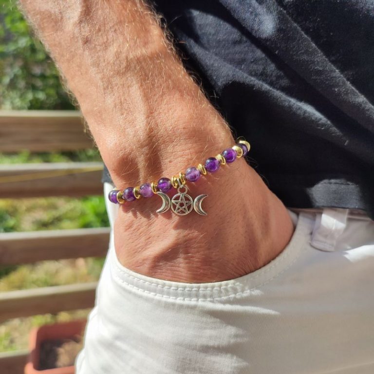 Bracelet Trinité Améthyste