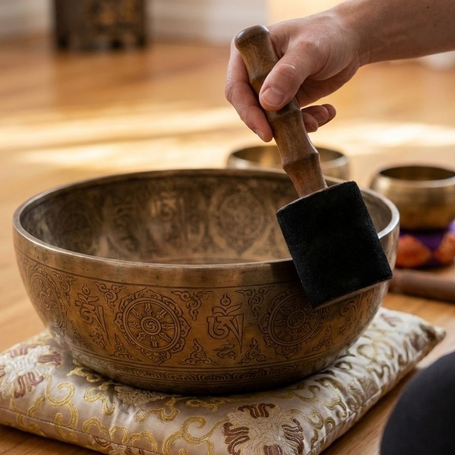 Maillet Bois XL pour Bol Chantant