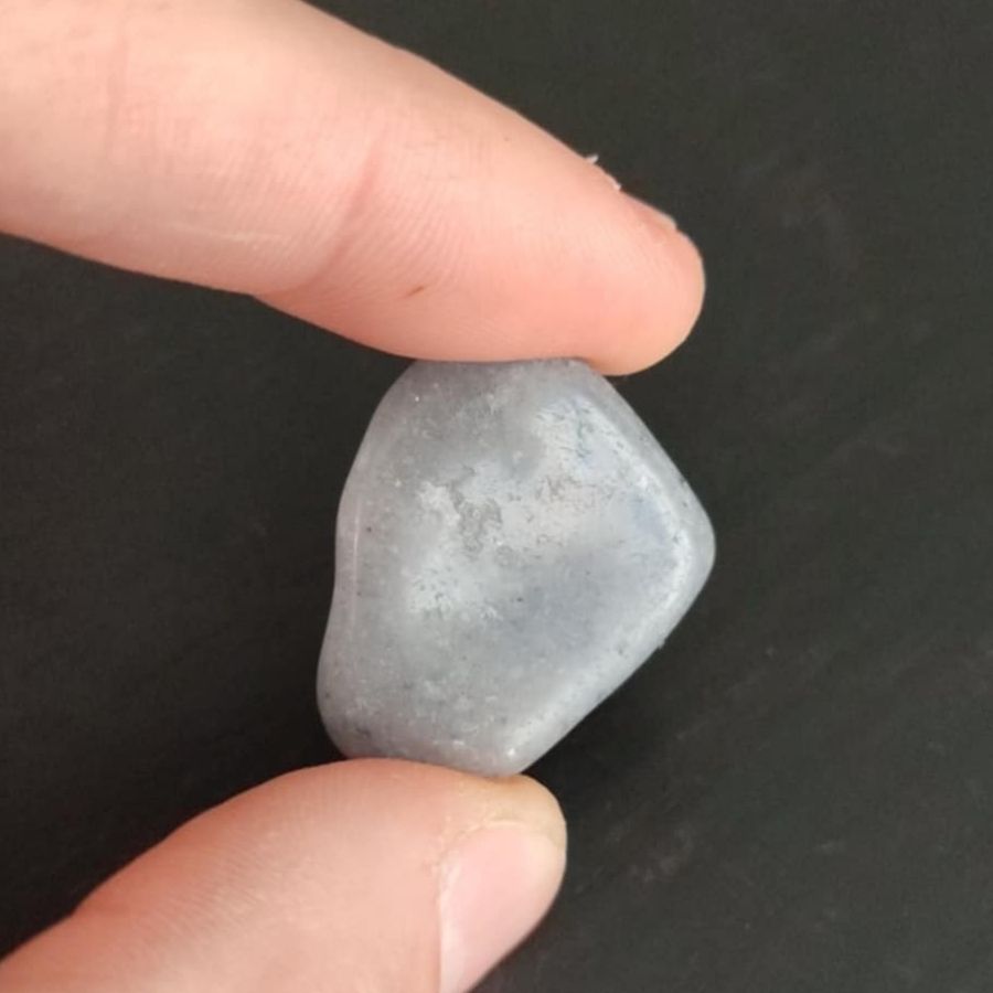 quartz bleu taille unique