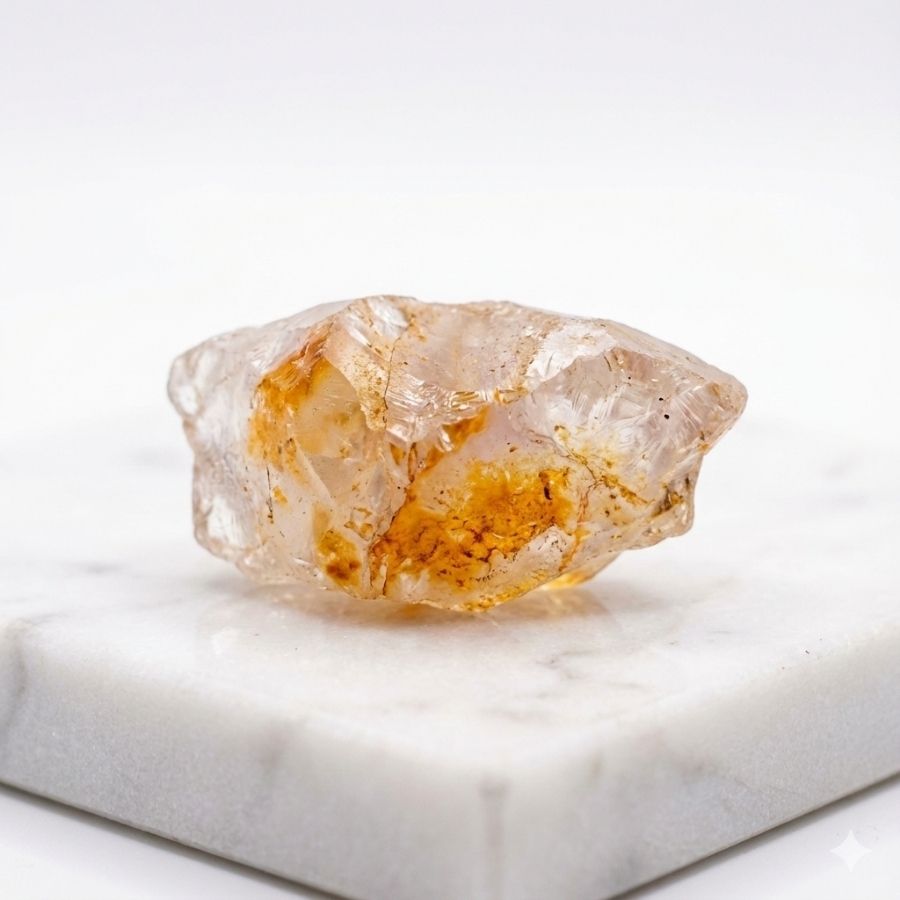 améthyste chauffée