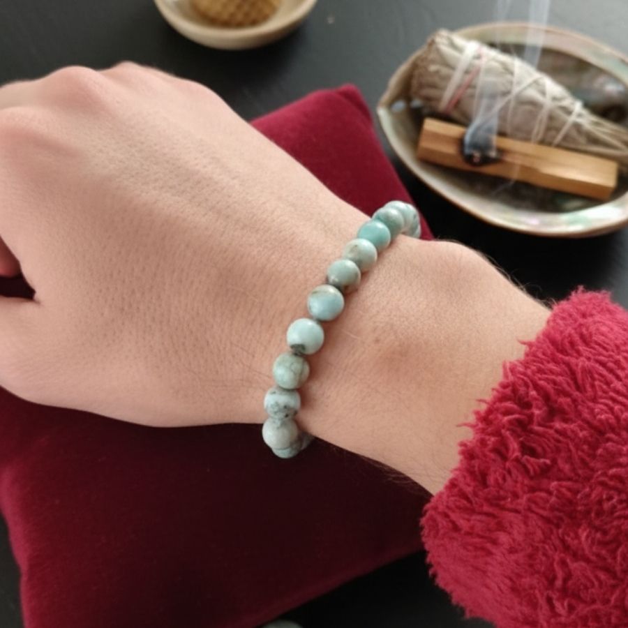 Bracelet en Larimar
