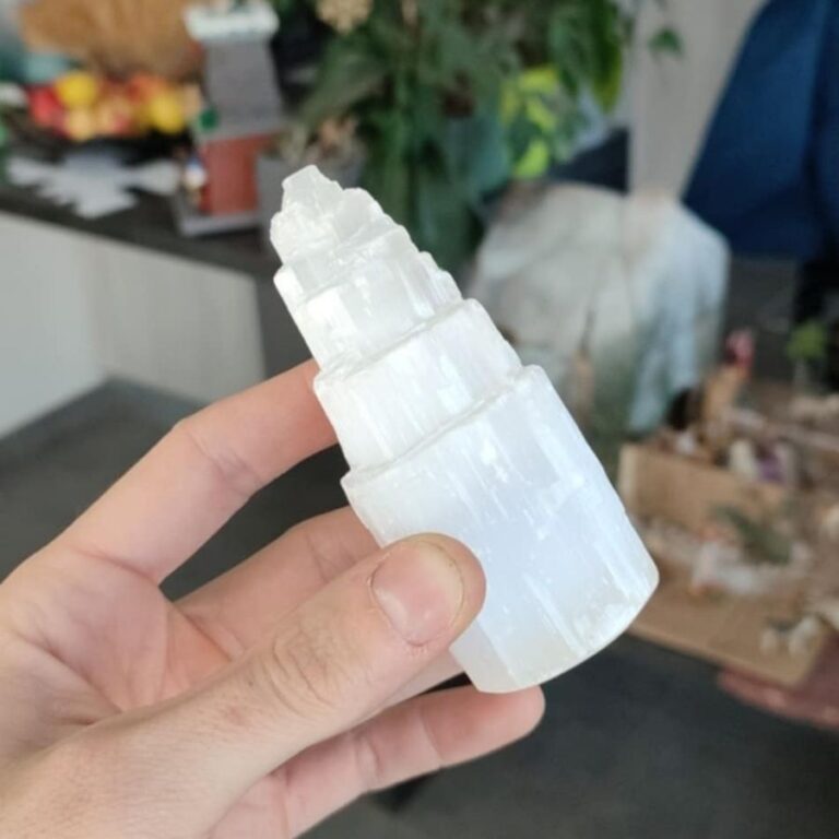 monolithe sélénite 10cm