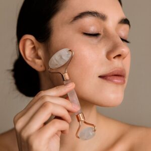 roller en cristal de roche